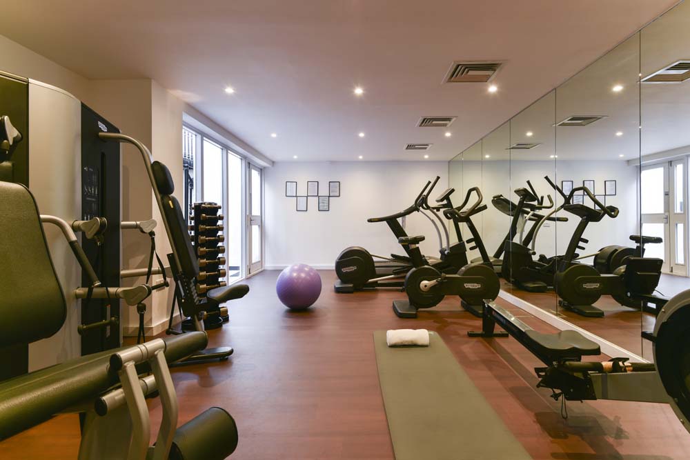 Gym of Serviced apartment for long term stay in Kensington, London